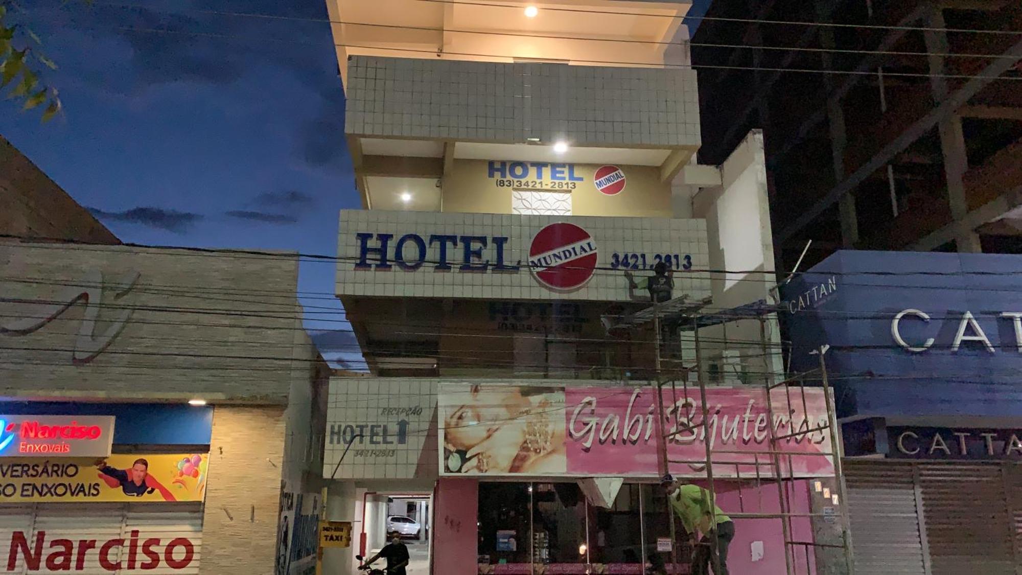 Hotel Mundial Patos  Eksteriør bilde